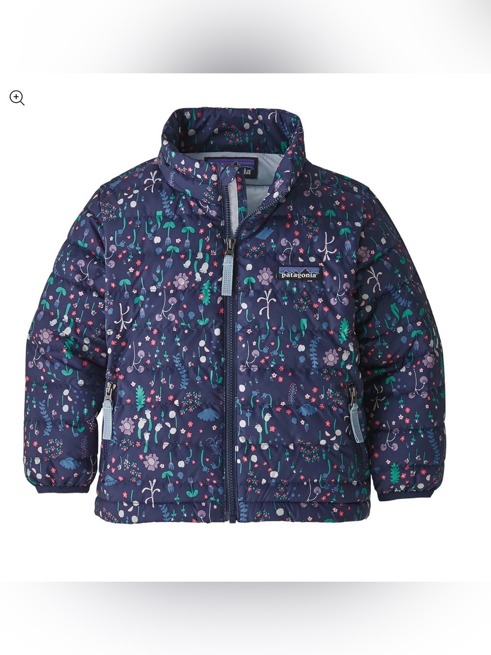 Patagonia Down Floral Jacket Girls , size 3T